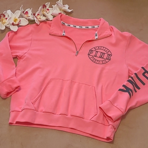 PINK VS Quarter Zip - Picture 3 of 11